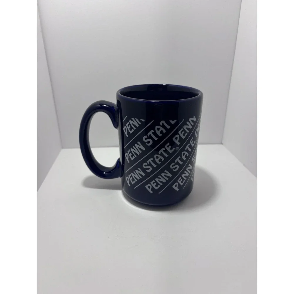 Penn State Nittany Lions All Over Coffee Mug VTG 90s Y2K Drink Student‎ Alumni